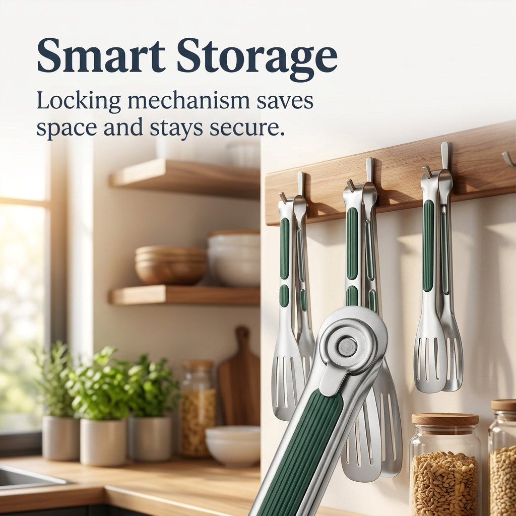 True Cookware Stainless Steel Tongs