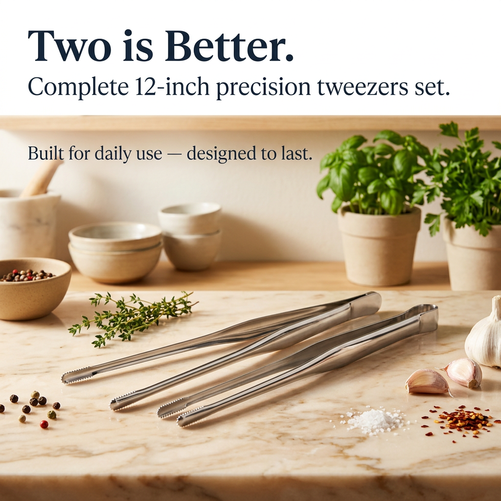 True Cookware Stainless Steel Kitchen Tongs